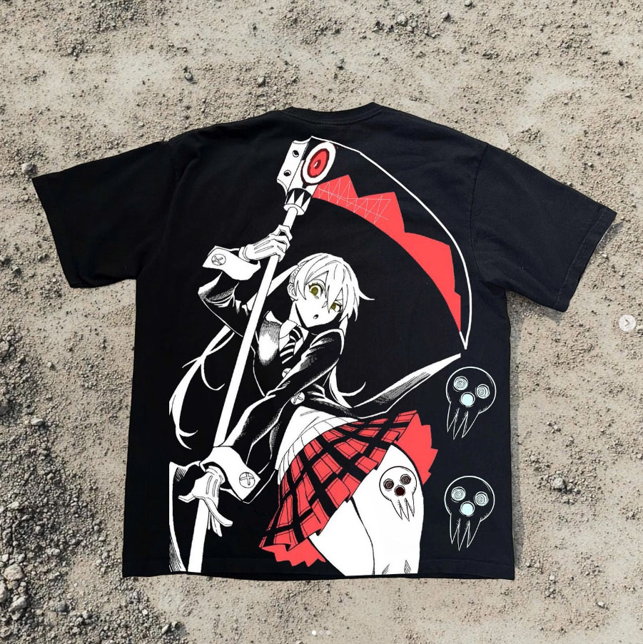 T-SHIRTS BLACK MAKA FANART
